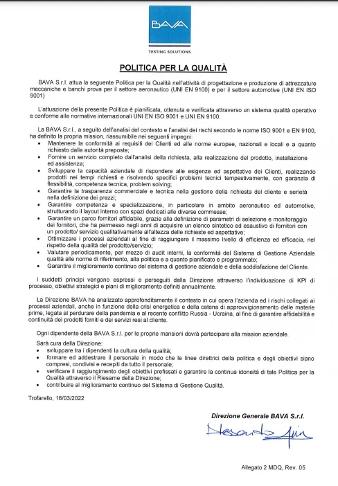 Politica-qualita